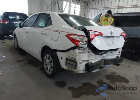 2016 Toyota Corolla L z USA, uszkodzony, nr VIN 2T1BURHEXGC485359